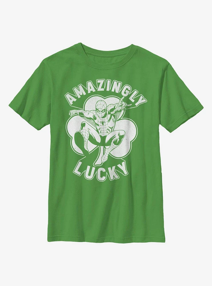 Marvel Spider-Man Lucky Spidey Youth T-Shirt