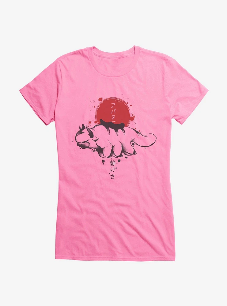 Avatar: The Last Airbender Appa Sumi-E Girls T-Shirt