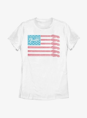Fender Guitar Flag Womens T-Shirt