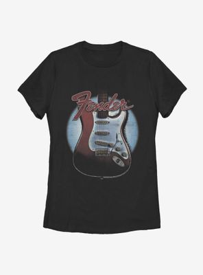 Fender Guitar Lockup Womens T-Shirt