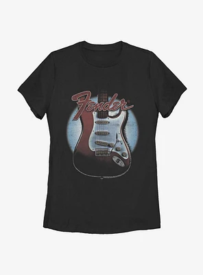 Fender Guitar Lockup Womens T-Shirt