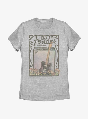 Fender Retro Poster Womens T-Shirt