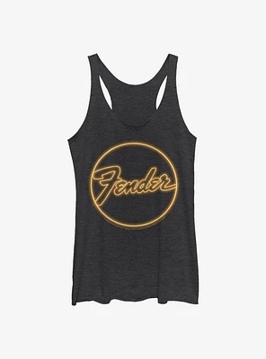 Fender Neon Logo Womens Tank Top