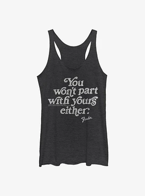 Fender Vintage Quote Womens Tank Top