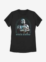 Star Wars The Mandalorian Child Bond Womens T-Shirt