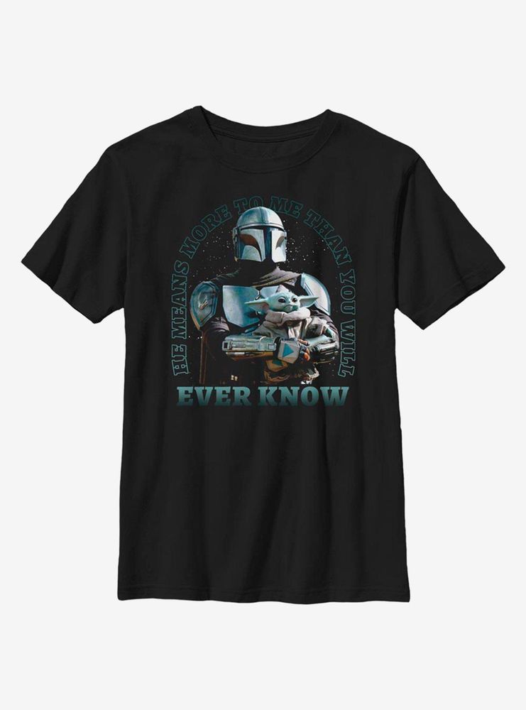 Star Wars The Mandalorian Child Bond Youth T-Shirt