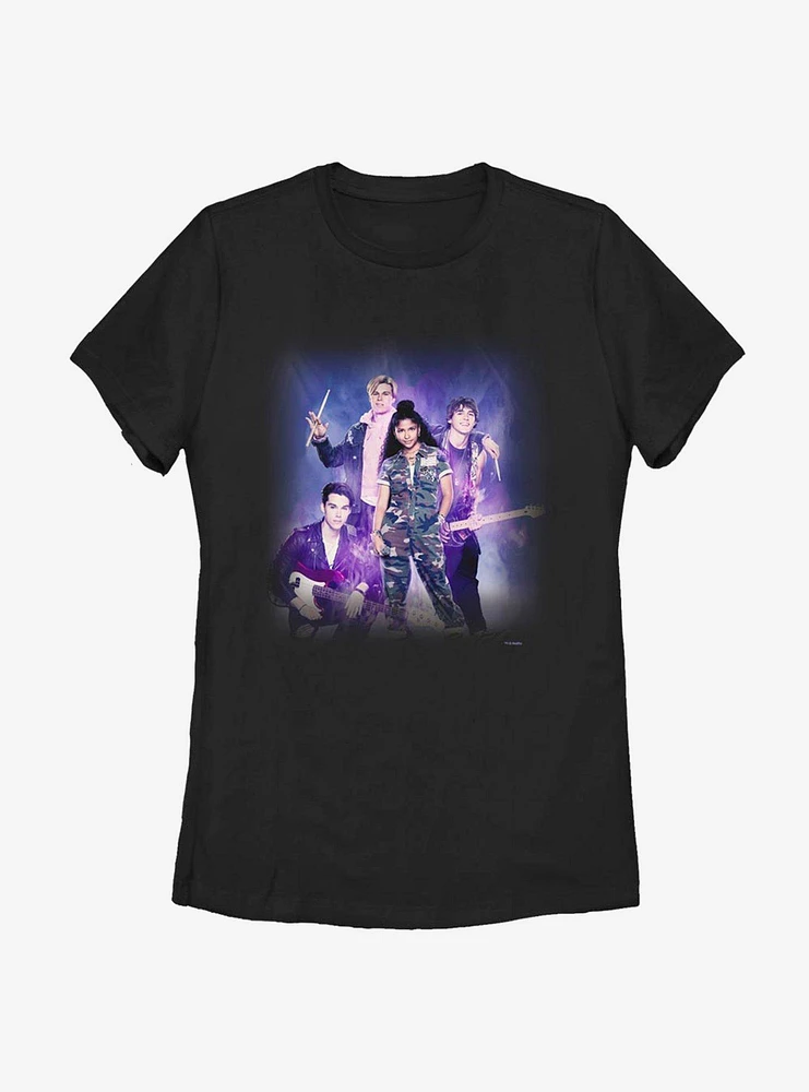 Julie And The Phantoms Group Shot Womens T-Shirt