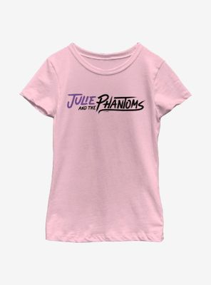 Julie And The Phantoms Horizontal Logo Youth Girls T-Shirt