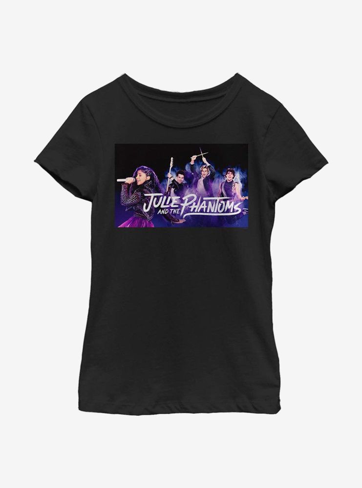 Julie And The Phantoms Jump Group Shot Youth Girls T-Shirt