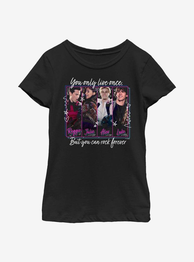 Julie And The Phantoms Phantom Group Youth Girls T-Shirt