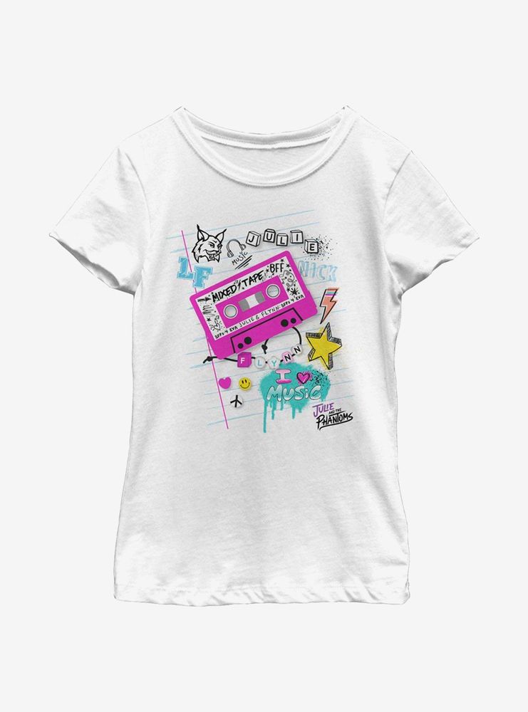 Julie And The Phantoms School Page Youth Girls T-Shirt