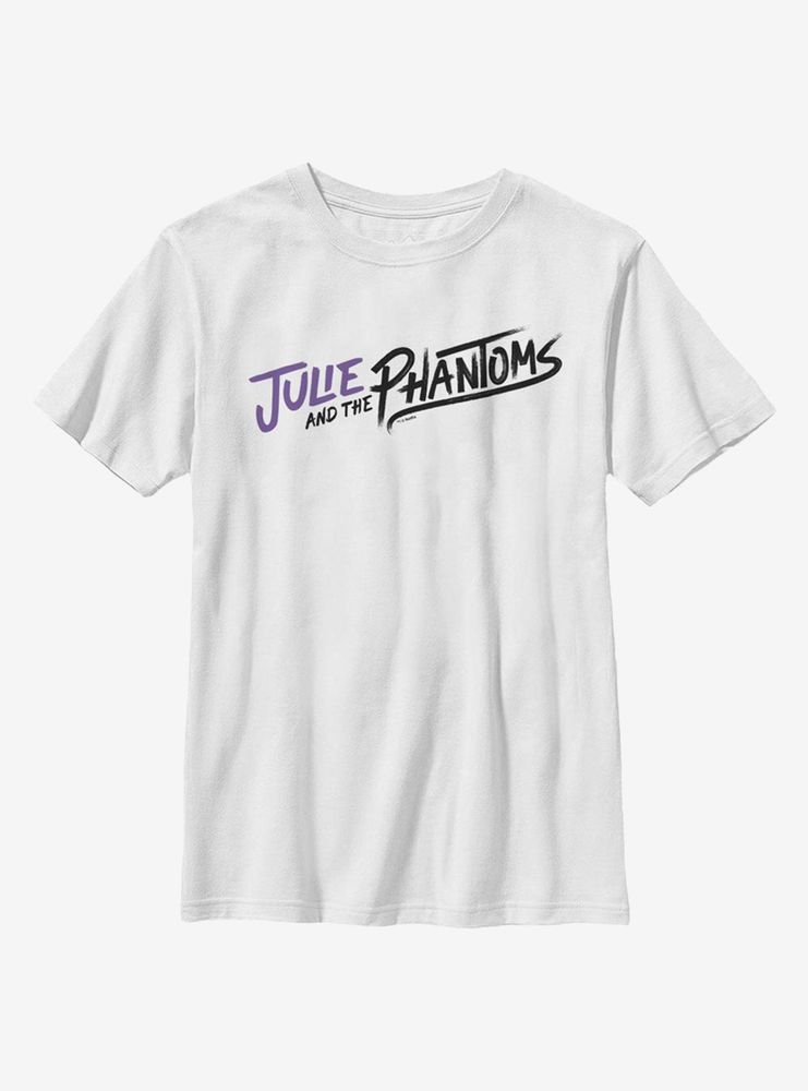 Julie And The Phantoms Curved Logo Youth T-Shirt