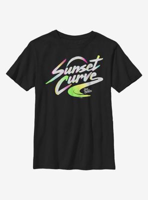 Julie And The Phantoms Sunset Curve Logo Youth T-Shirt