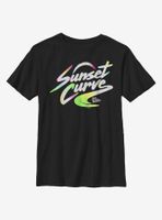 Julie And The Phantoms Sunset Curve Logo Youth T-Shirt