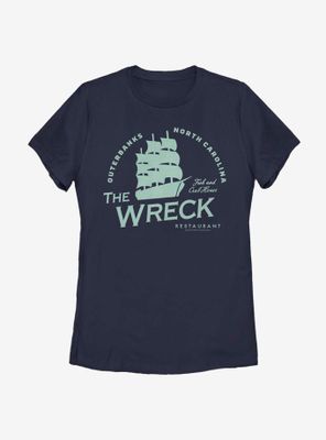 Outer Banks Wreck Restaurant Womens T-Shirt
