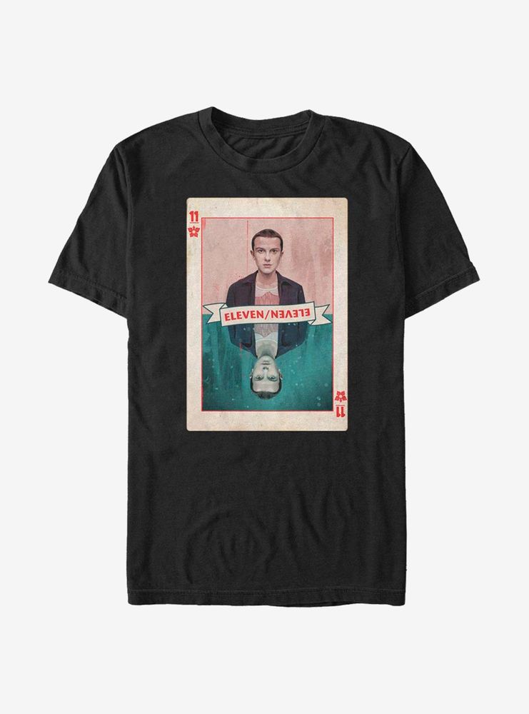 Stranger Things Eleven Card T-Shirt
