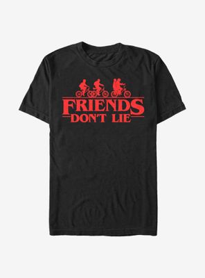 Stranger Things Friends Don't Lie T-Shirt
