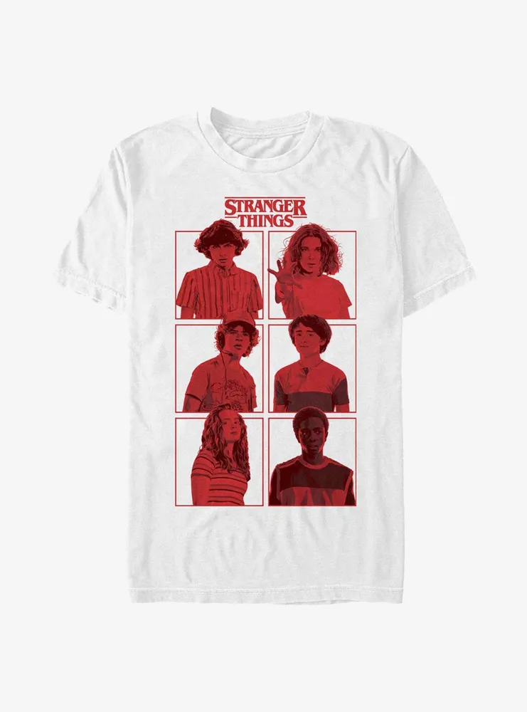 Stranger Things Characters Men's T-Shirt