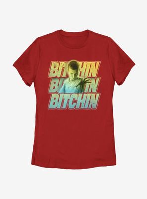 Stranger Things Bitchin Eleven Womens T-Shirt