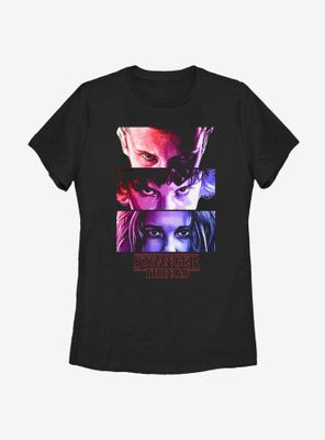 Stranger Things Eleven Eyes Womens T-Shirt