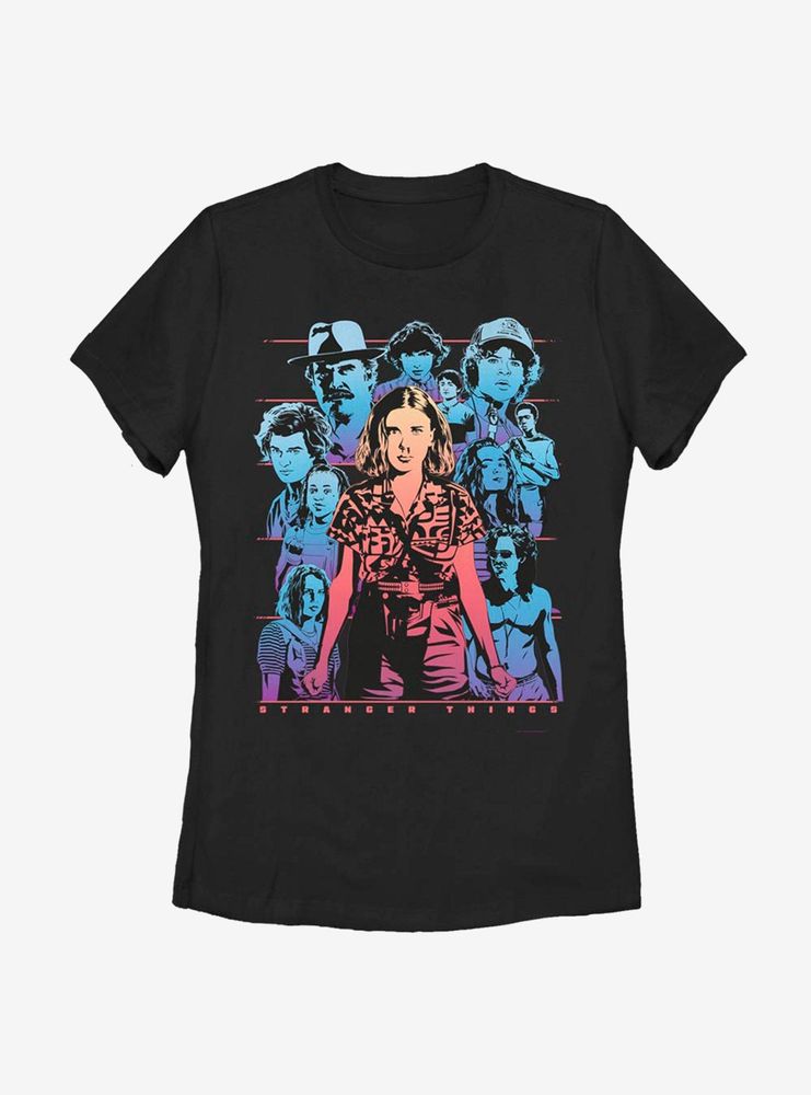 Stranger Things Populous Gaze Womens T-Shirt