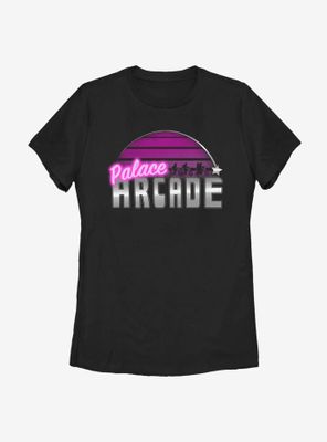 Stranger Things Retro Arcade Womens T-Shirt