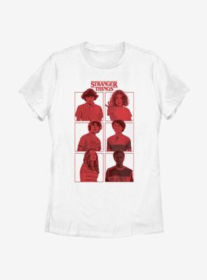 Stranger Things Boxup Womens T-Shirt