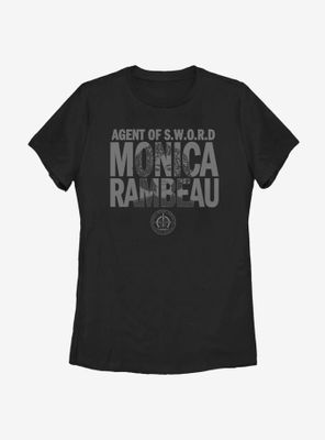 Marvel WandaVision Agent Rambeau Womens T-Shirt