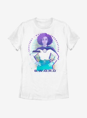 Marvel WandaVision S.W.O.R.D Glitch Womens T-Shirt
