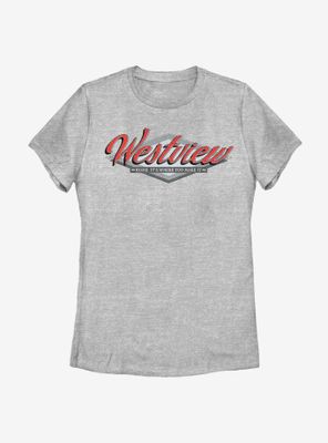 Marvel WandaVision Westview Grey Womens T-Shirt