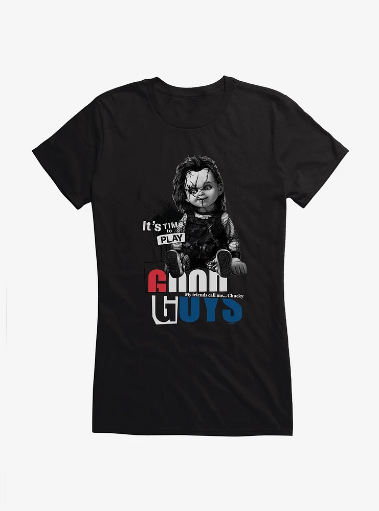 Chucky Time To Play Girls T-Shirt