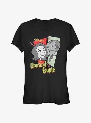 Marvel WandaVision Unusual Couple Girls T-Shirt