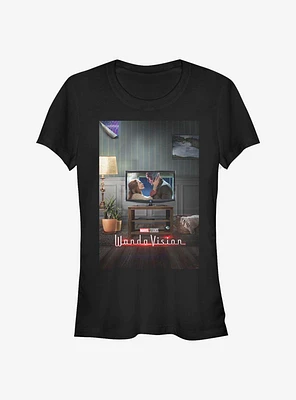 Marvel WandaVision WV Poster 2000's Girls T-Shirt