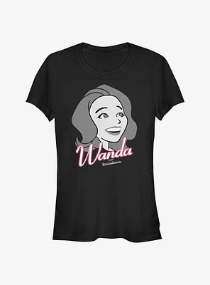 Marvel WandaVision Wanda Smiles Girls T-Shirt