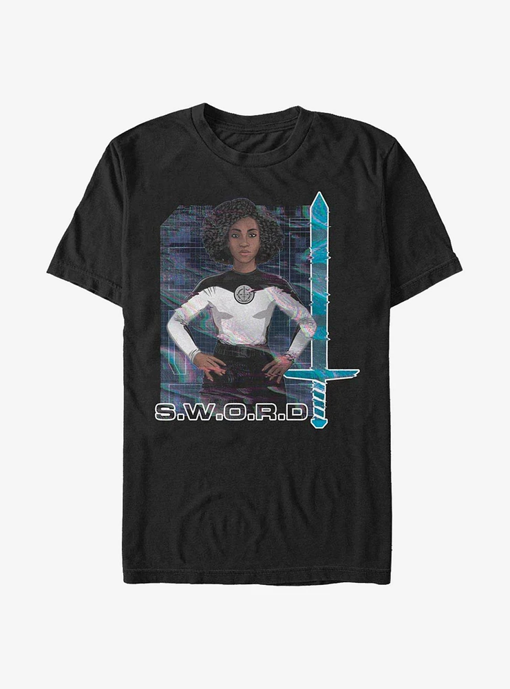 Marvel WandaVision Digital Monica Rambeau T-Shirt