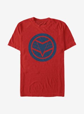 Marvel The Falcon And Winter Soldier Blue Shield T-Shirt