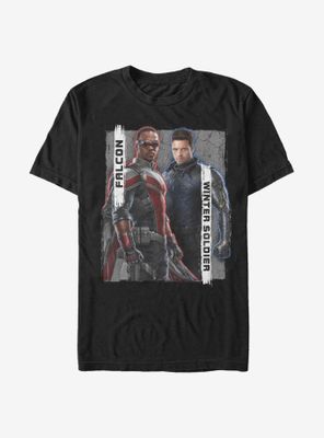 Marvel The Falcon And Winter Soldier New Team T-Shirt