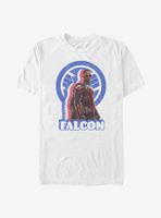 Marvel The Falcon And Winter Soldier Distressed T-Shirt