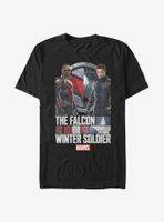 Marvel The Falcon And Winter Soldier Photo Real T-Shirt