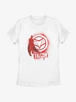Marvel The Falcon And Winter Soldier Spray Paint Womens T-Shirt