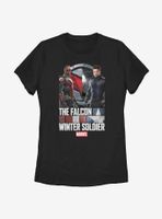 Marvel The Falcon And Winter Soldier Photo Real Womens T-Shirt