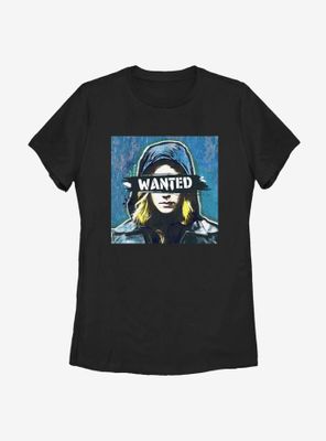 Marvel The Falcon And Winter Soldier Wanted Womens T-Shirt