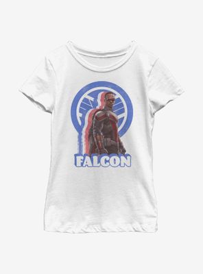 Marvel The Falcon And Winter Soldier Distressed Youth Girls T-Shirt