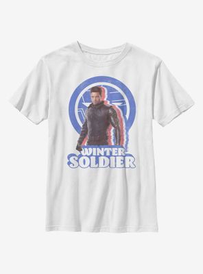 Marvel The Falcon And Winter Soldier Distressed Bucky Youth T-Shirt