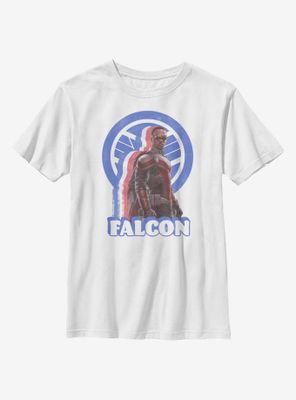 Marvel The Falcon And Winter Soldier Distressed Youth T-Shirt