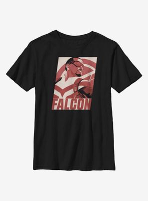 Marvel The Falcon And Winter Soldier Poster Youth T-Shirt