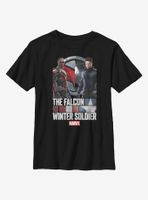 Marvel The Falcon And Winter Soldier Photo Real Youth T-Shirt