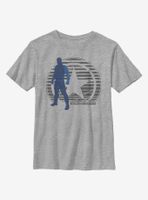 Marvel The Falcon And Winter Soldier Simple Youth T-Shirt