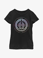 Marvel WandaVision S.W.O.R.D Digital Logo Youth Girls T-Shirt