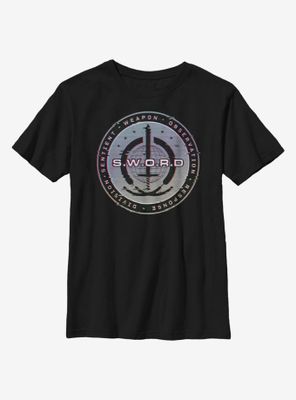 Marvel WandaVision S.W.O.R.D Digital Logo Youth T-Shirt